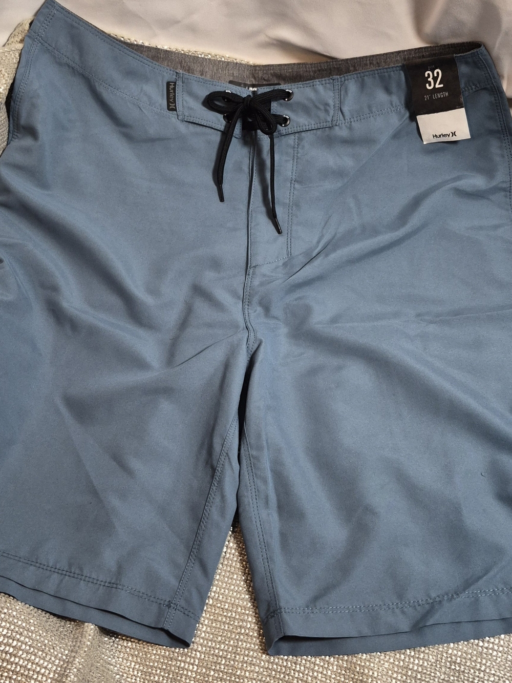 NWT Hurley One & Only 2.0 21" Boardshorts Blue 32